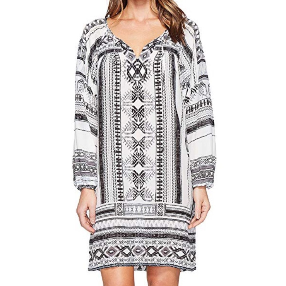 •Hale Bob• Silk Lightweight Crepe de Chine Dress